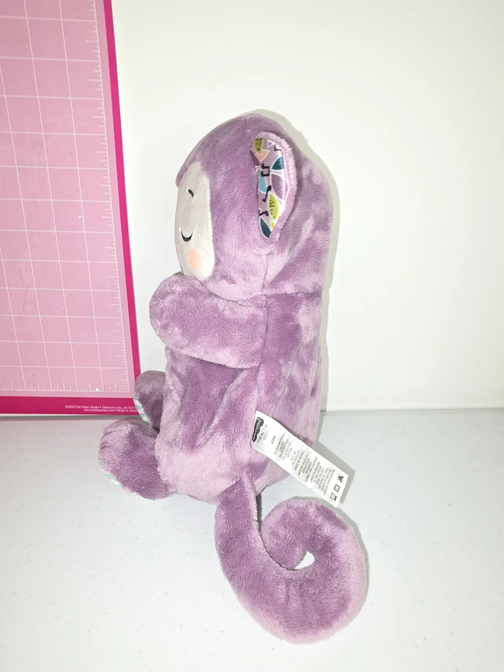 Fisher-Price Soothe ‘n Snuggle Purple Monkey Baby Crib Toy & Sound Machine